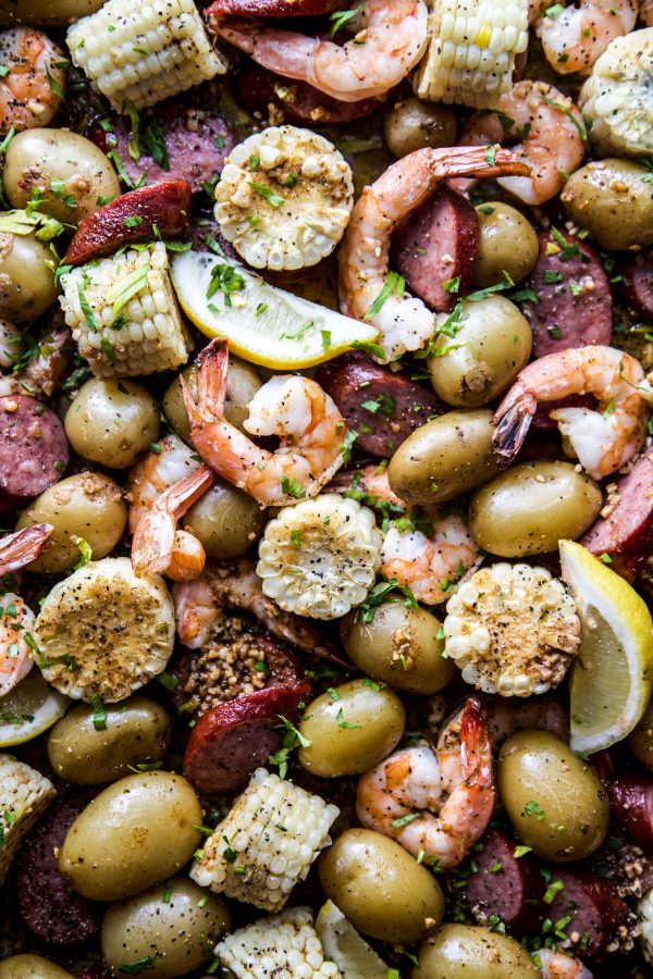 Sheet Pan Shrimp Boil