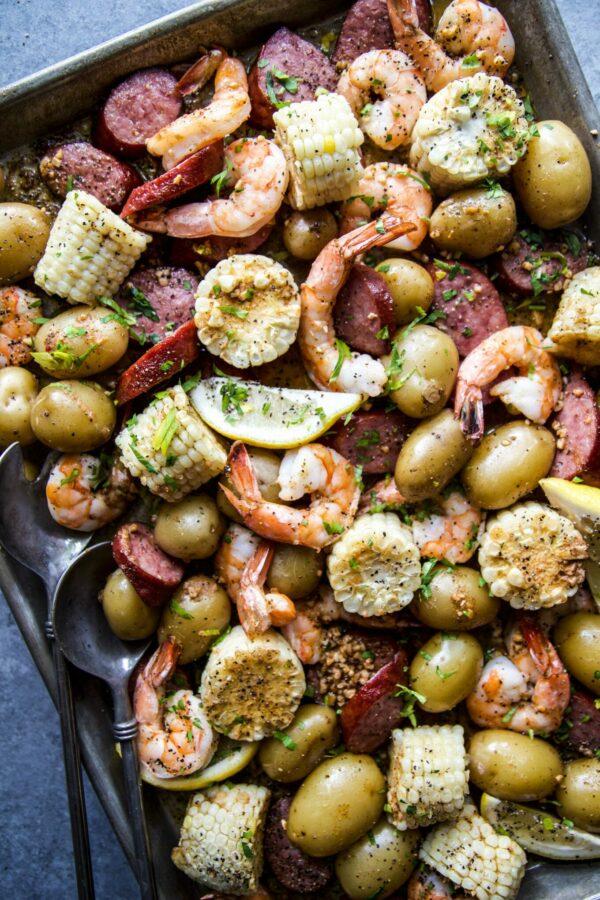 Sheet Pan Shrimp Boil