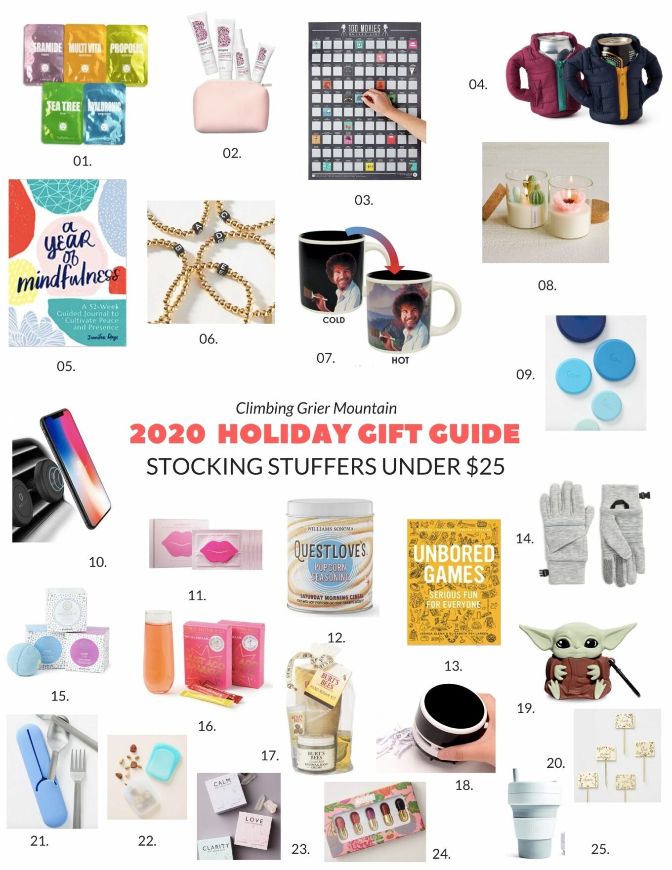 Holiday Gift Guide: Stocking Stuffers for Him (Under $25) - Basically B
