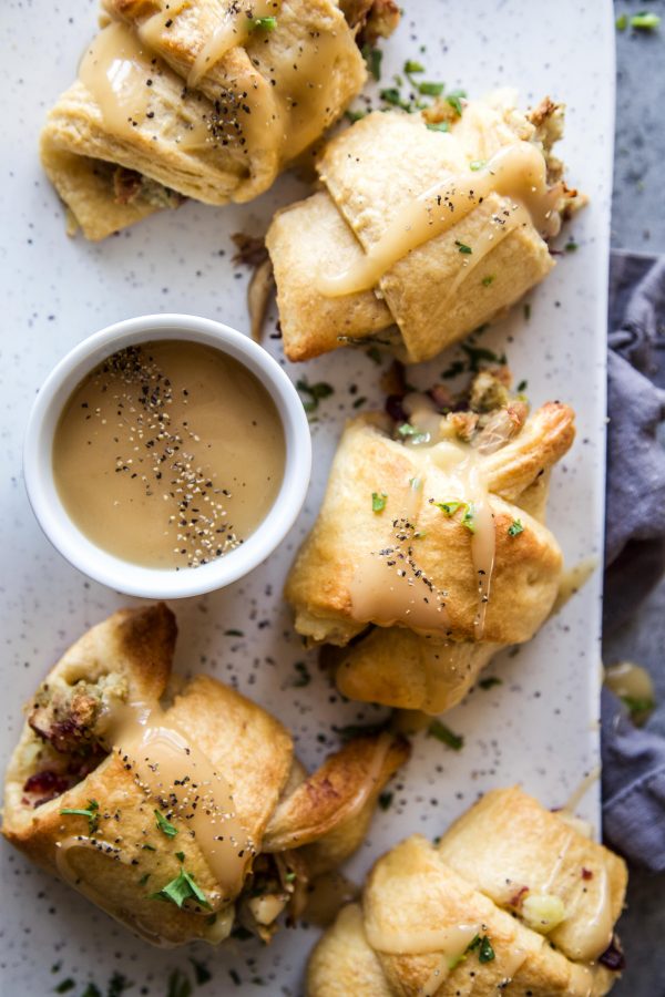 Thanksgiving Leftovers In a Blanket