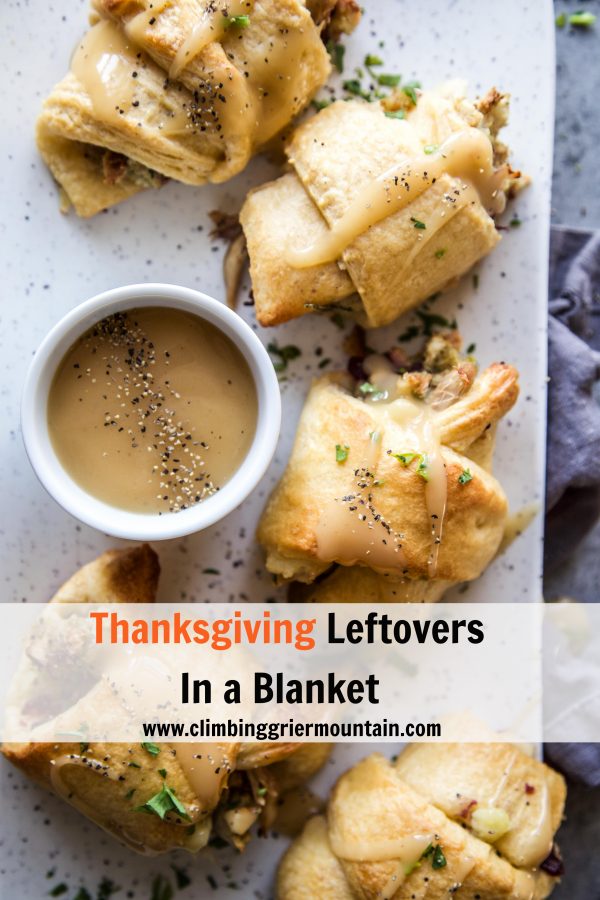 Thanksgiving Leftovers In a Blanket