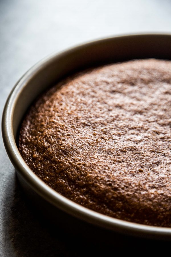 honey cake baked with no frosting