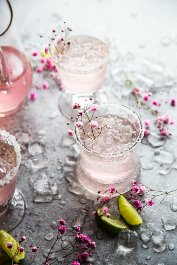 Pink Champagne Margaritas 