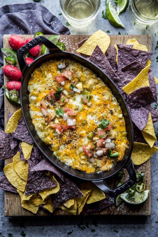 Tequila Chicken Queso Fundido 