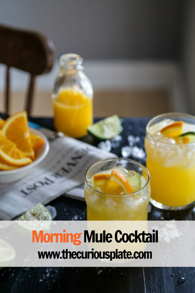 The Morning Mule is one of the best morning cocktails you’ll find - a refreshing combination of a mimosa and a Moscow Mule.