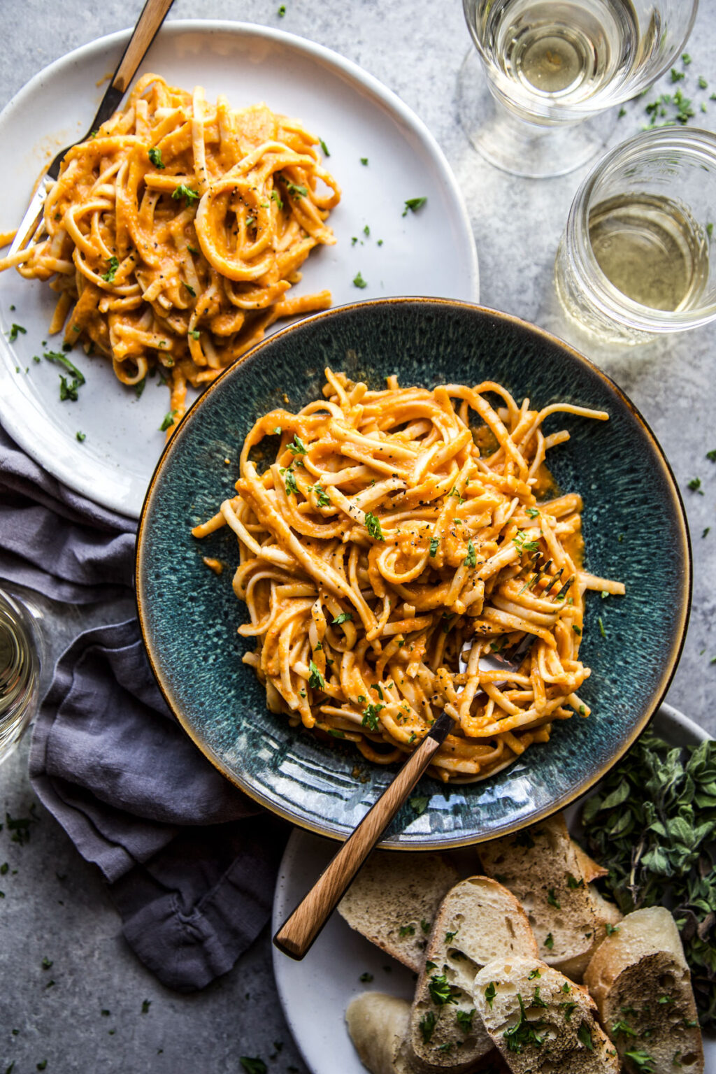 Chipotle Chickpea Spaghetti