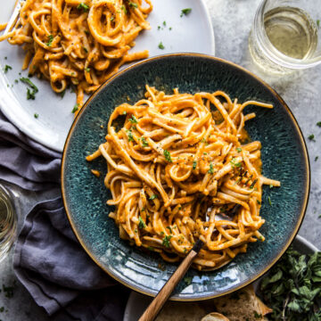 chipotle chickpea pasta www.thecuriousplate.com