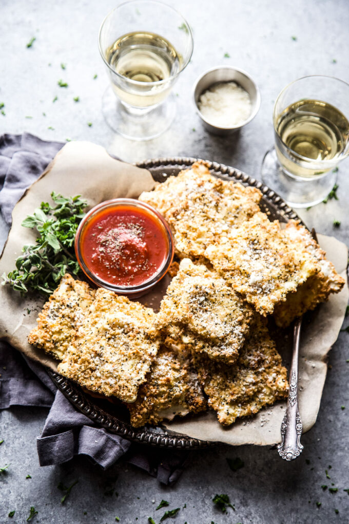 Easy Air Fryer Four Cheese Ravioli