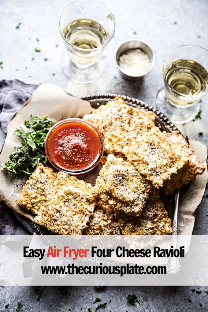 Easy Air Fryer Four Cheese Ravioli