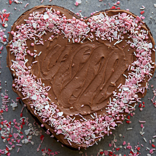 Heart-Shaped Chocolate Cake Recipe | McCormick