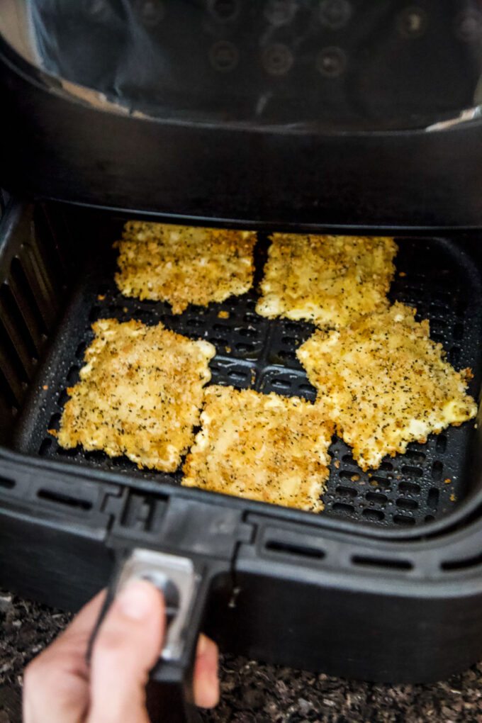 air fryer ravioli in the air fryer