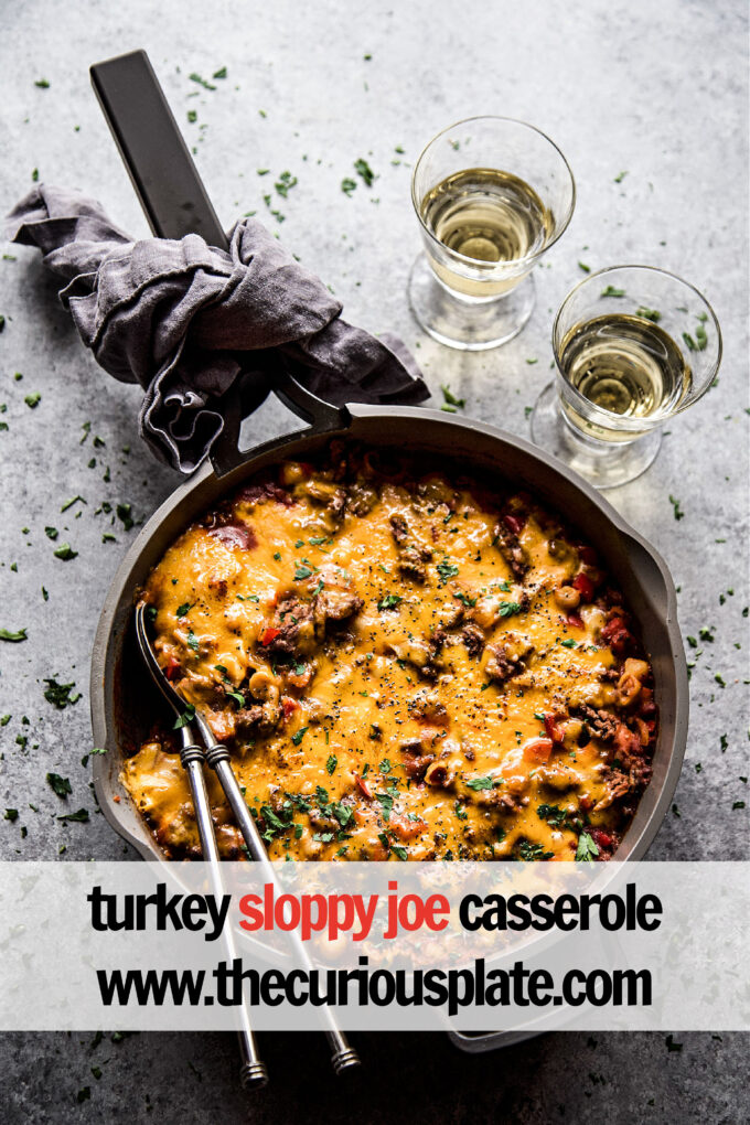 Turkey Sloppy Joe Casserole
