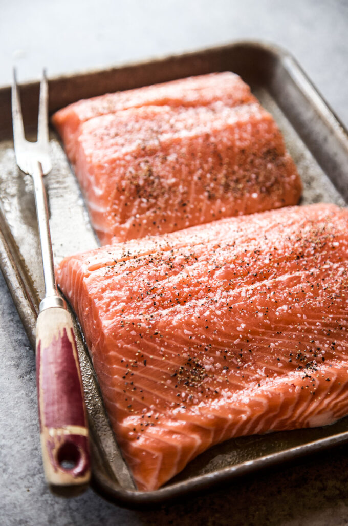 fresh salmon