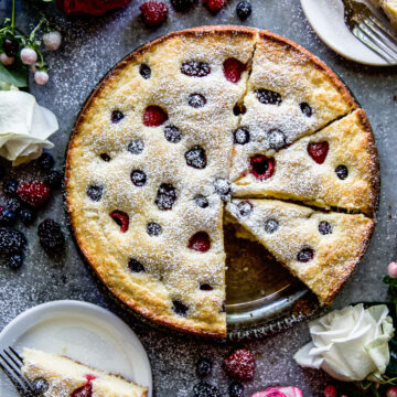 Ricotta Cake with Fresh Berries