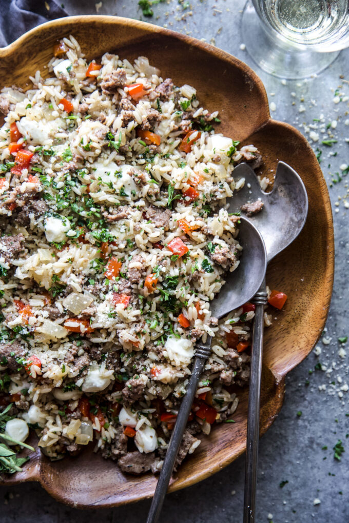 easy tuscan fried rice 