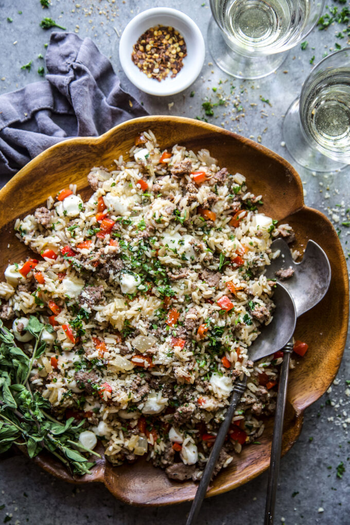 easy tuscan fried rice