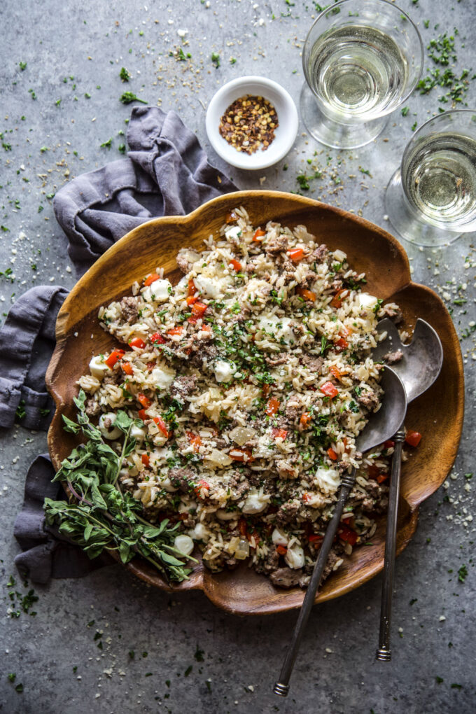 easy tuscan fried rice