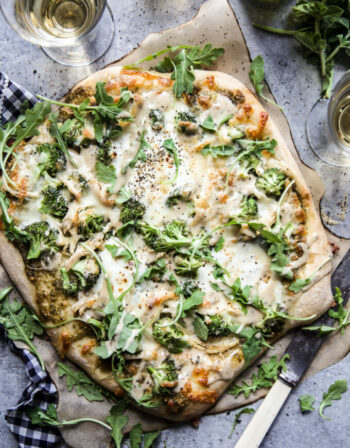 green goddess pizza