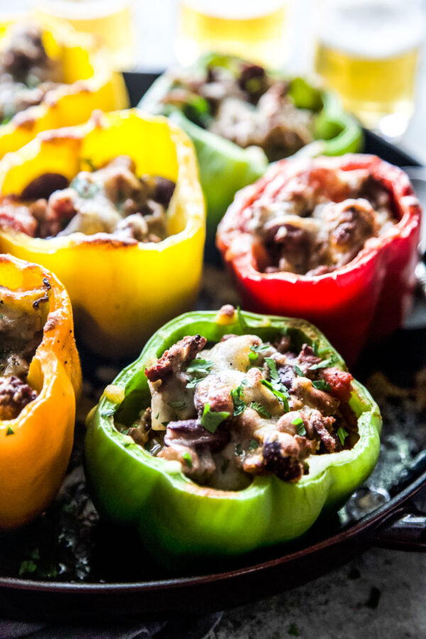 Chili Cheese Stuffed Peppers