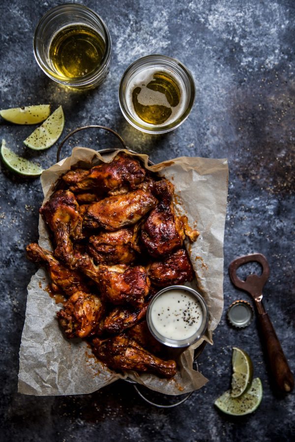 slow cooker chipotle bourbon wings
Over 35 Ultimate Game Day Recipes