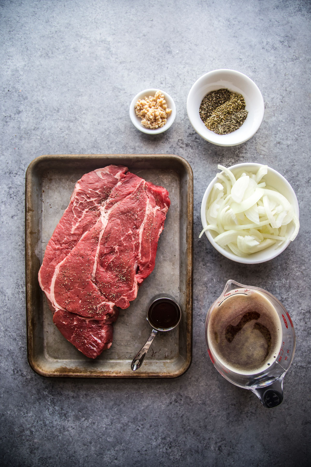 Slow Cooker Shredded Pot Roast Sandwiches