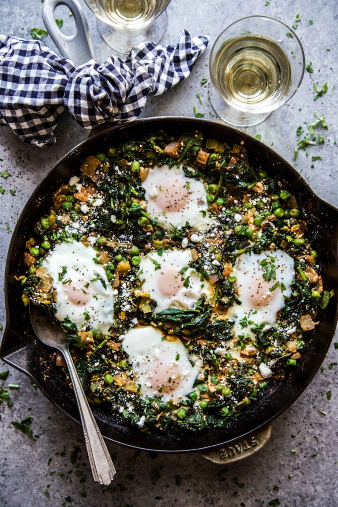 Feta, Spinach, & Pea Shakshuka
41 Popular Recipes to Cook in March!