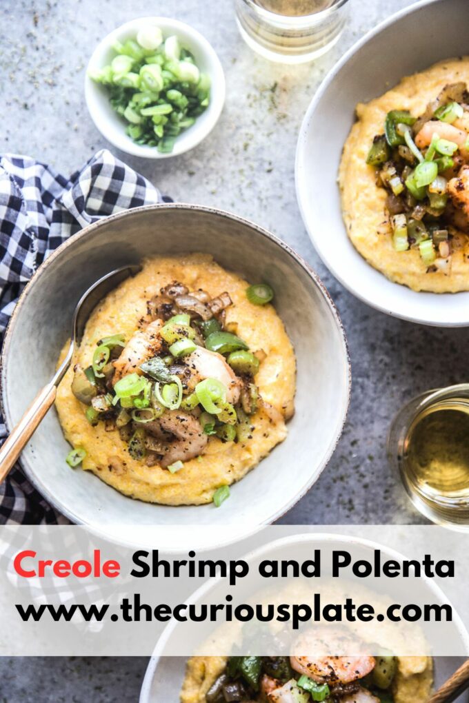 creole shrimp and polenta www.thecuriousplate.com