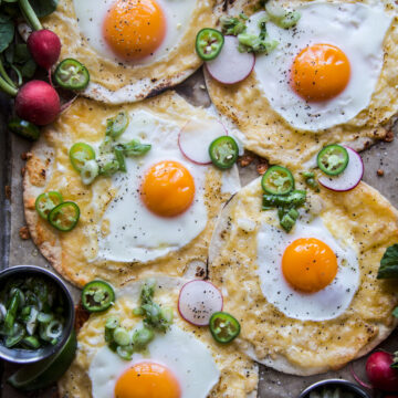 Sheet Pan Breakfast Tacos with Scallion Salsa www.thecuriousplate.com1