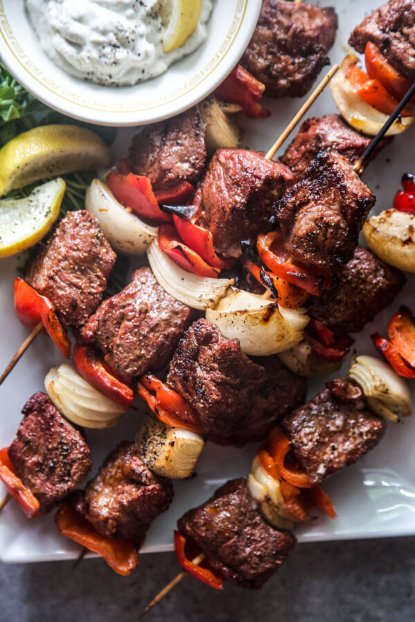 Beef Shawarma Skewers