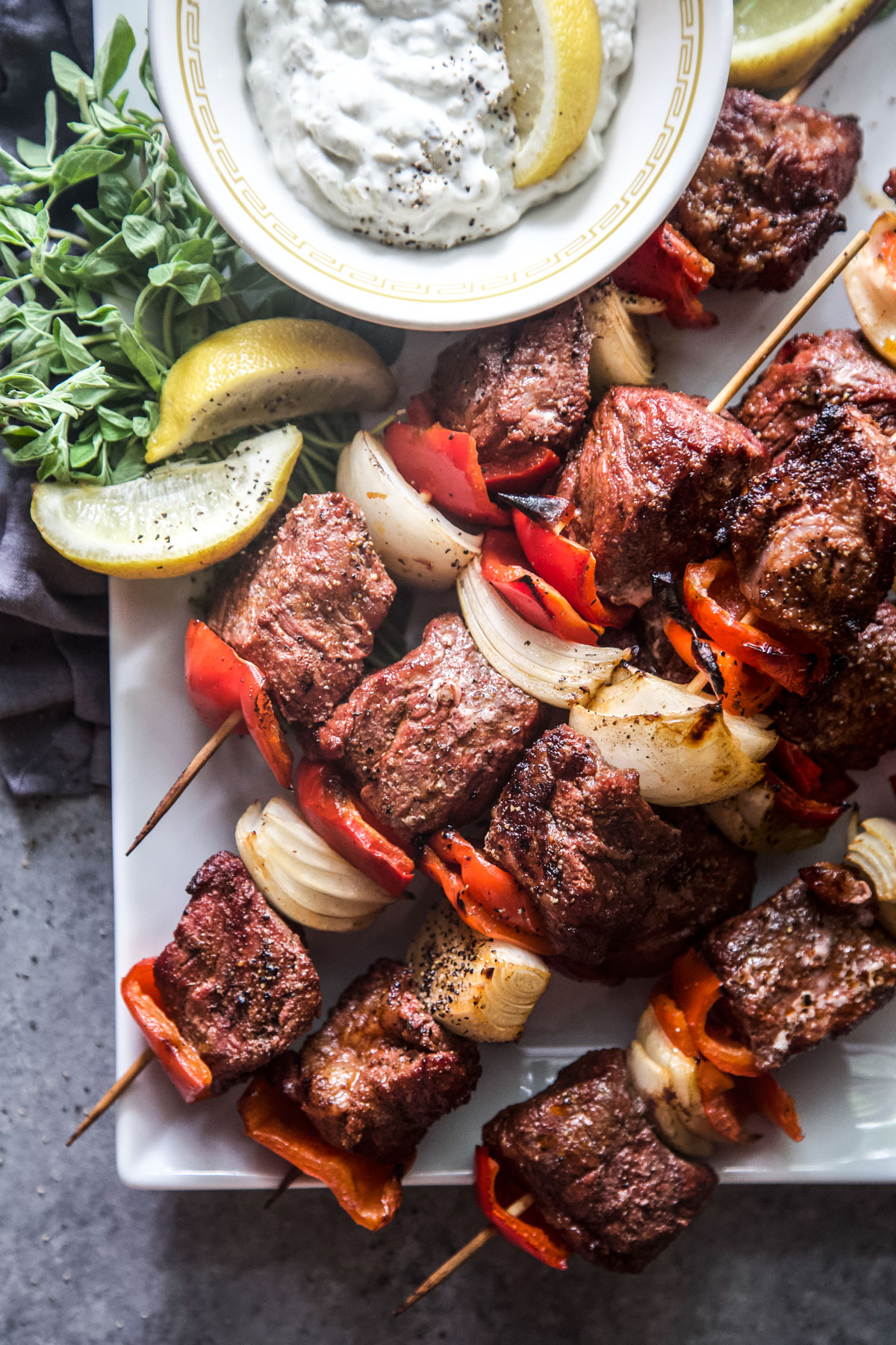 Beef Shawarma Skewers