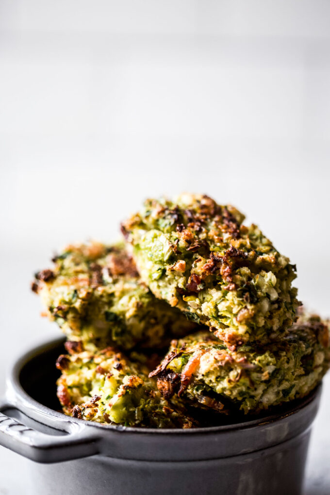 Bacon Blue Cheese Brussels Sprout Tater Tots