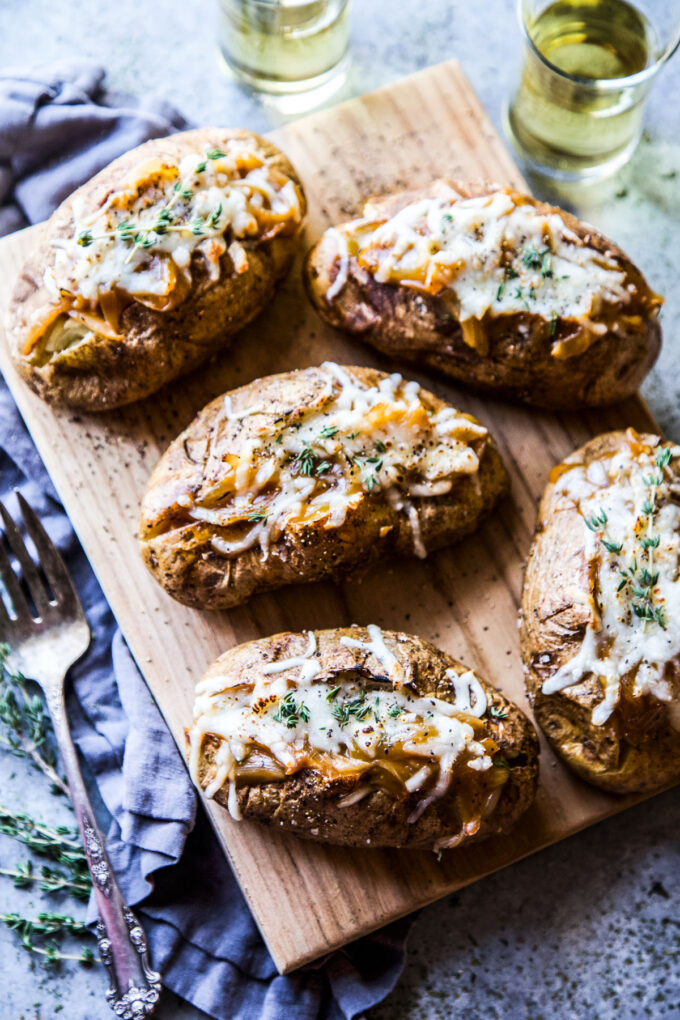  french onion baked potatoes 