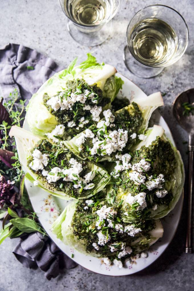 Easy Tabouli-Style Wedge Salad