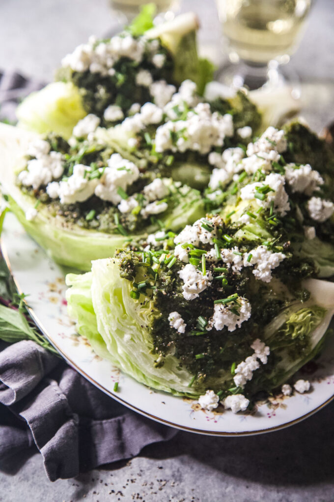 Easy Tabouli-Style Wedge Salad. 