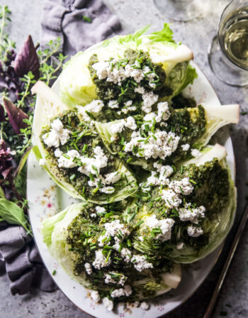 Easy Tabouli-Style Wedge Salad. 