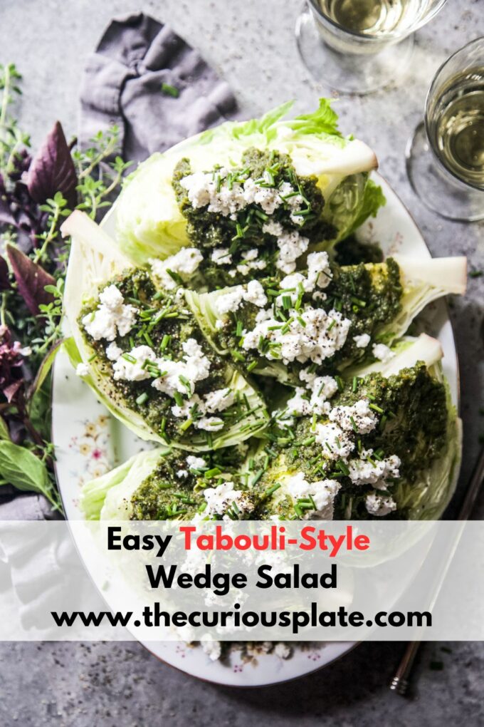 Easy Tabouli-Style Wedge Salad