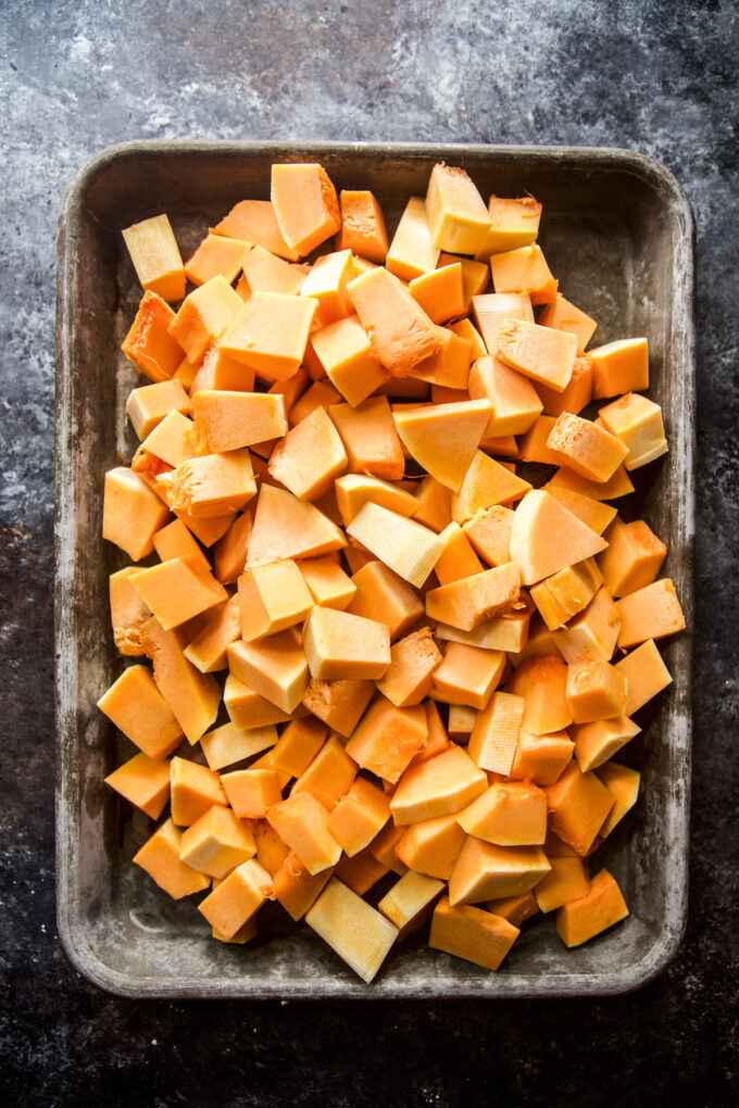 butternut squash cubed