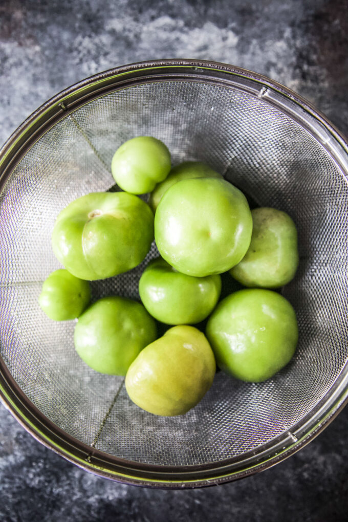 spiced pumpkin tomatillo salsa www.thecuriousplate.com