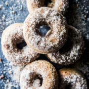 Coconut Cardamom Pecan Baked Doughnuts