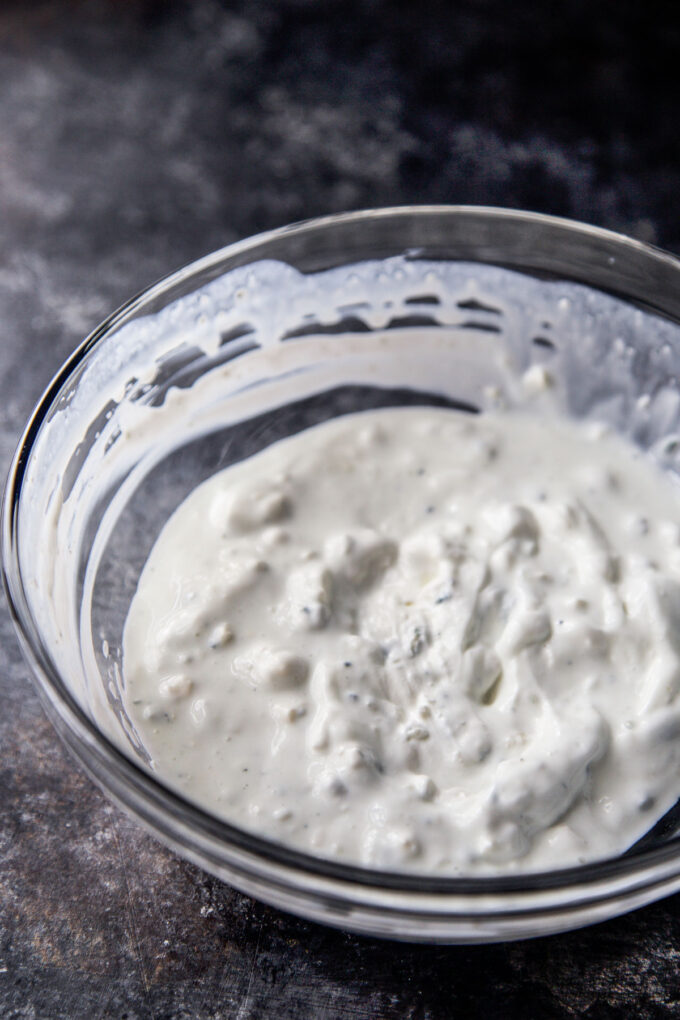 blue cheese dressing