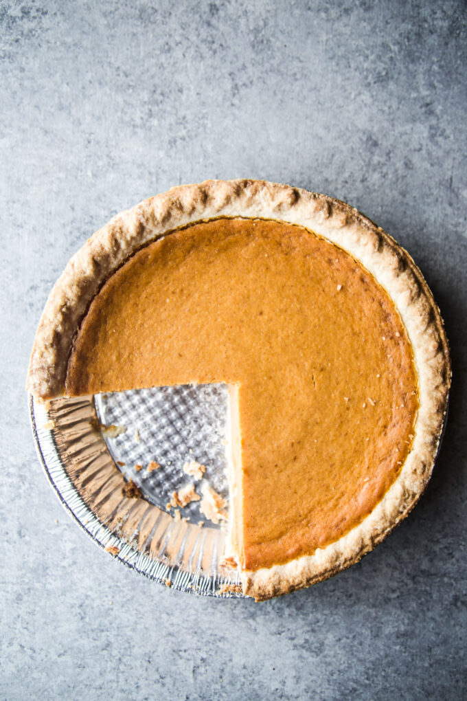 Leftover Pumpkin Pie Bites with Crushed Pepitas