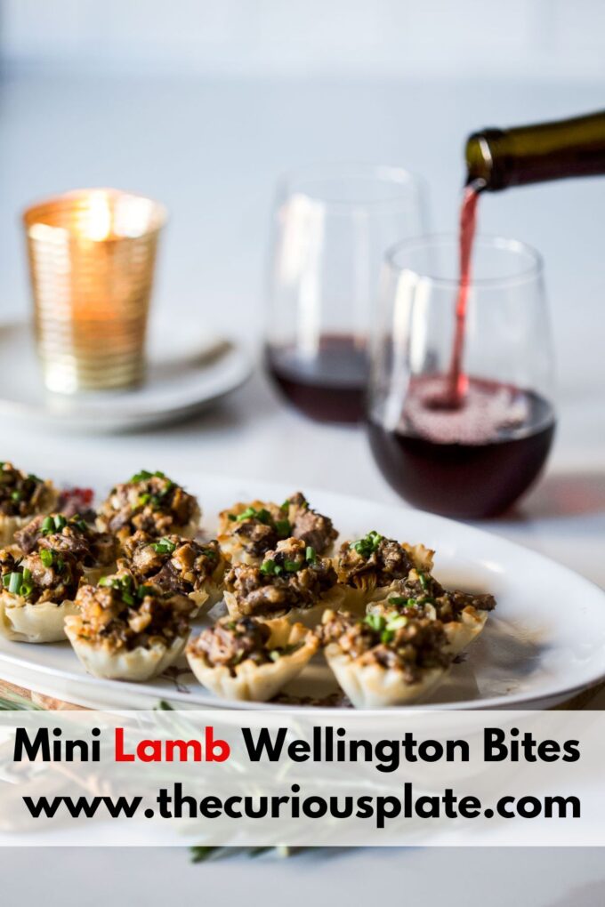 Mini Lamb Wellington Bites