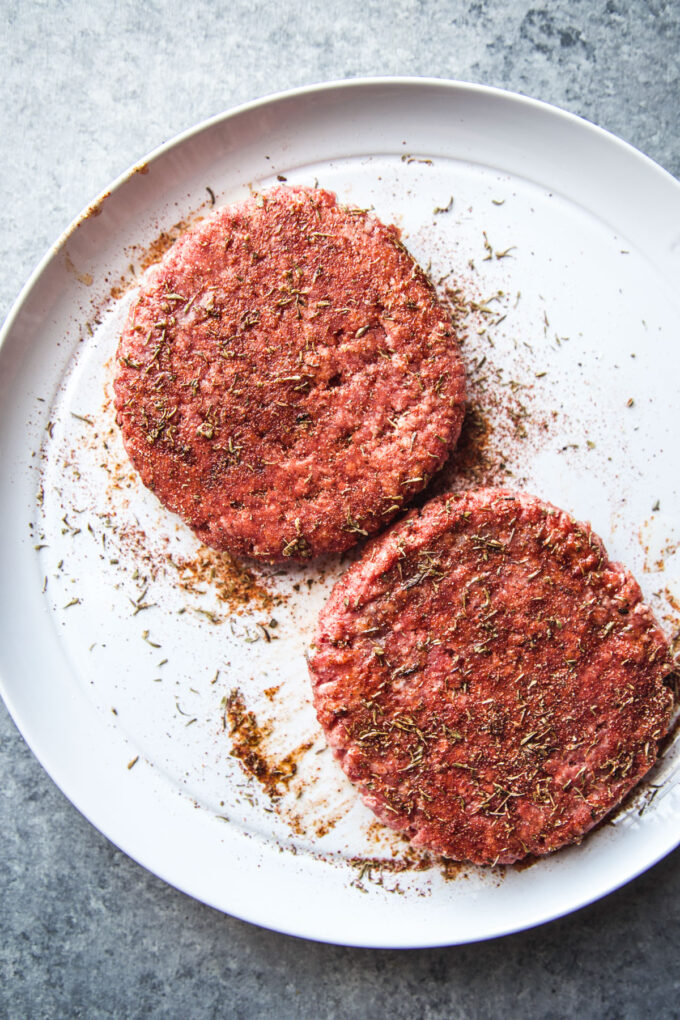 creole burger patties