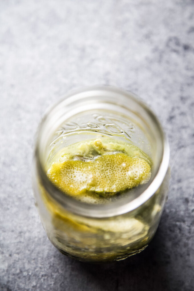 dirty martini olive mixture